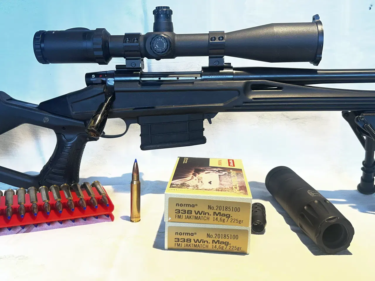 Billede 12 - Custombygget Weatherby Vanguard kal. 338 win mag