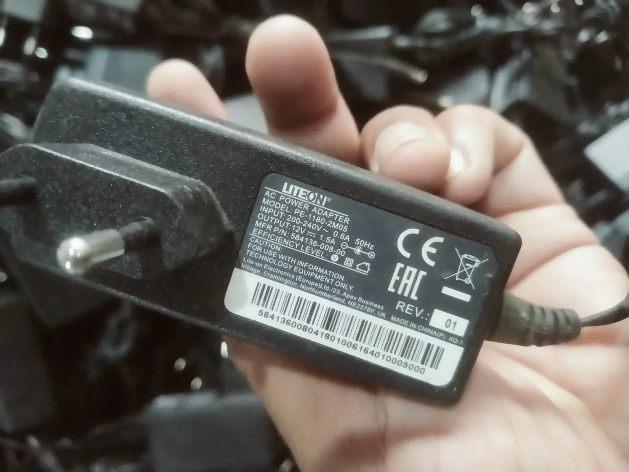 Billede 2 - Strømforsyning LITEON PE-1180-2M05 AC/DC Adapter