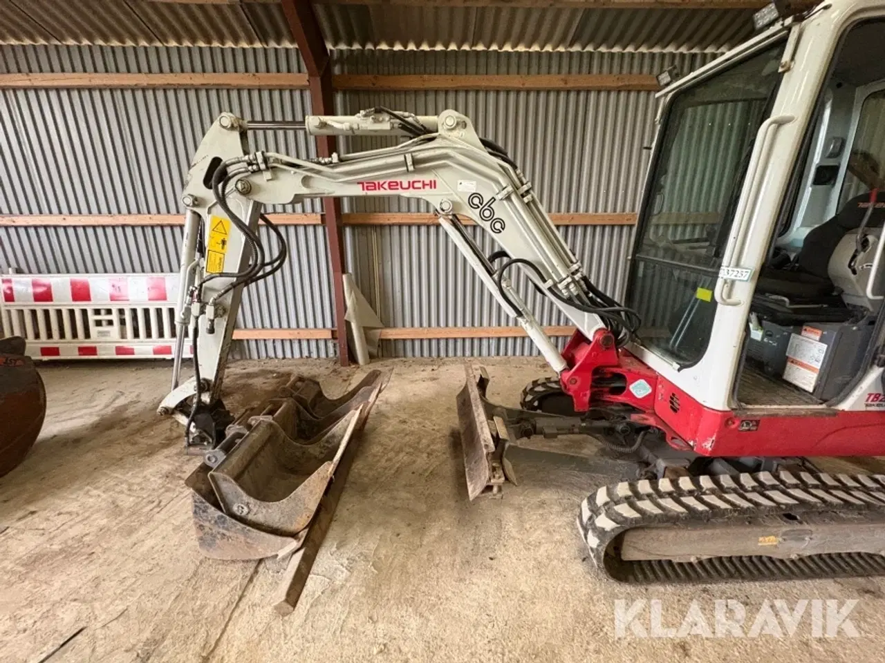 Billede 6 - Gravemaskine Takeuchi TB225 – Minigraver