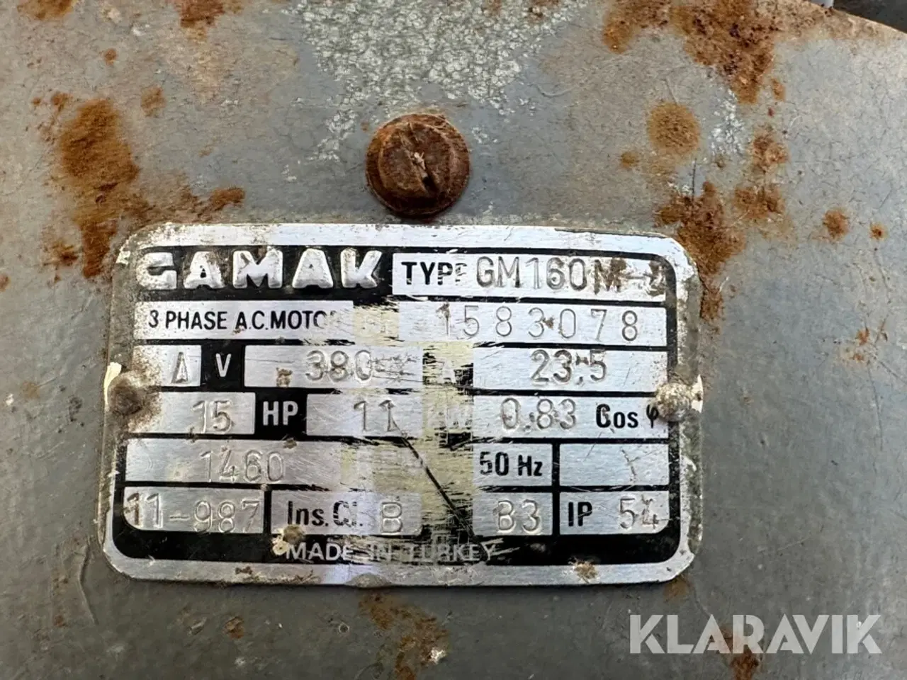 Billede 5 - Kornblæser GAMAK GM160M - HL