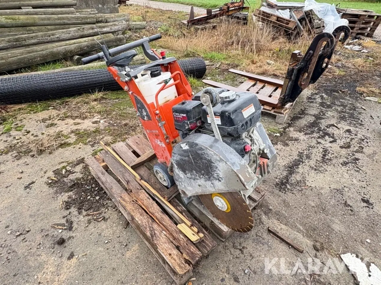 Billede 2 - Asfaltskære Husqvarna FS 400 LV