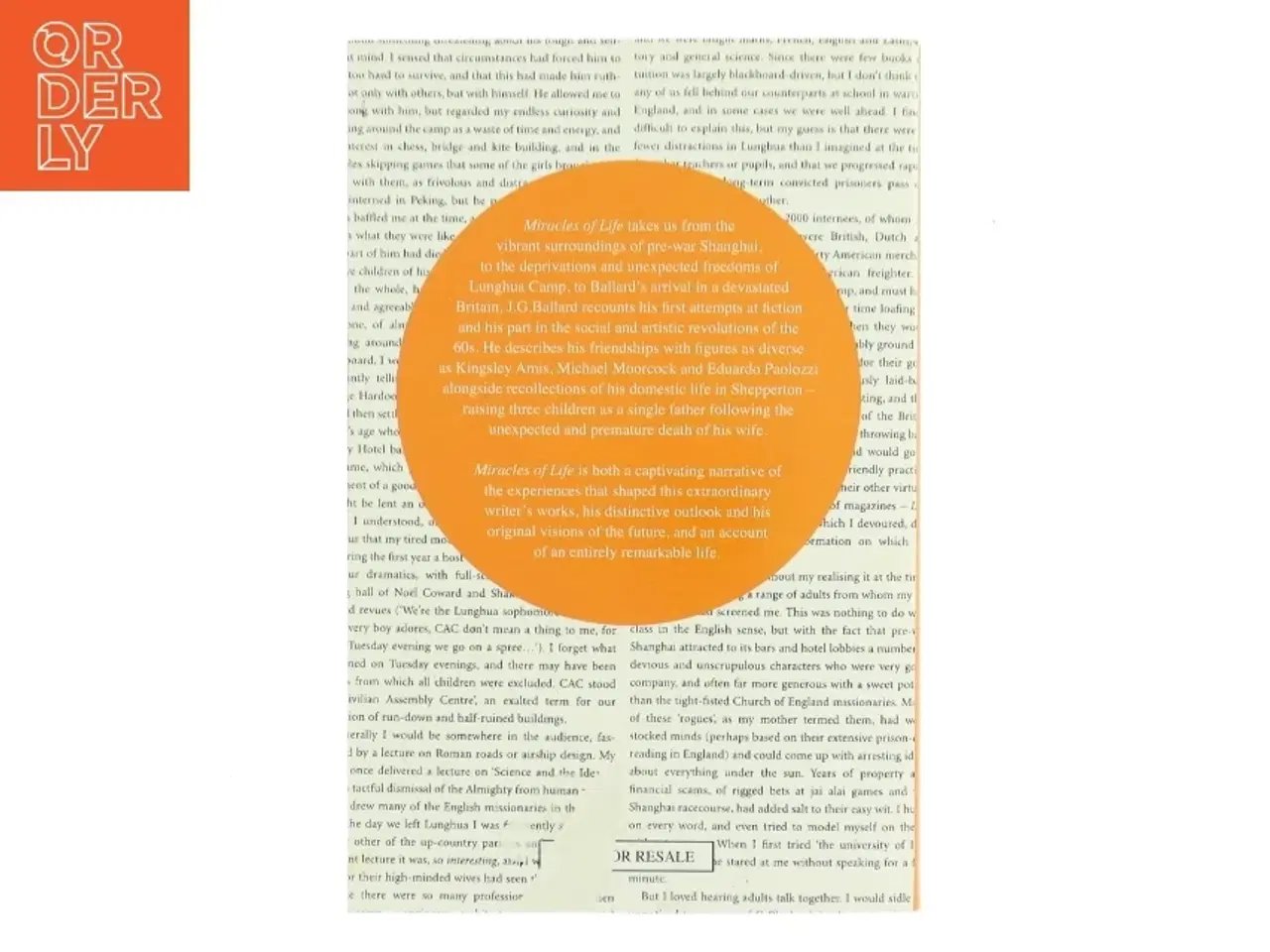 Billede 1 - Miracles of Life af J.G. Ballard (Bog)