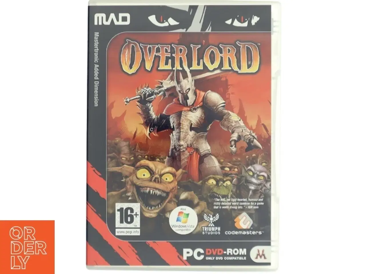 Billede 1 - Overlord PC spil fra Codemasters