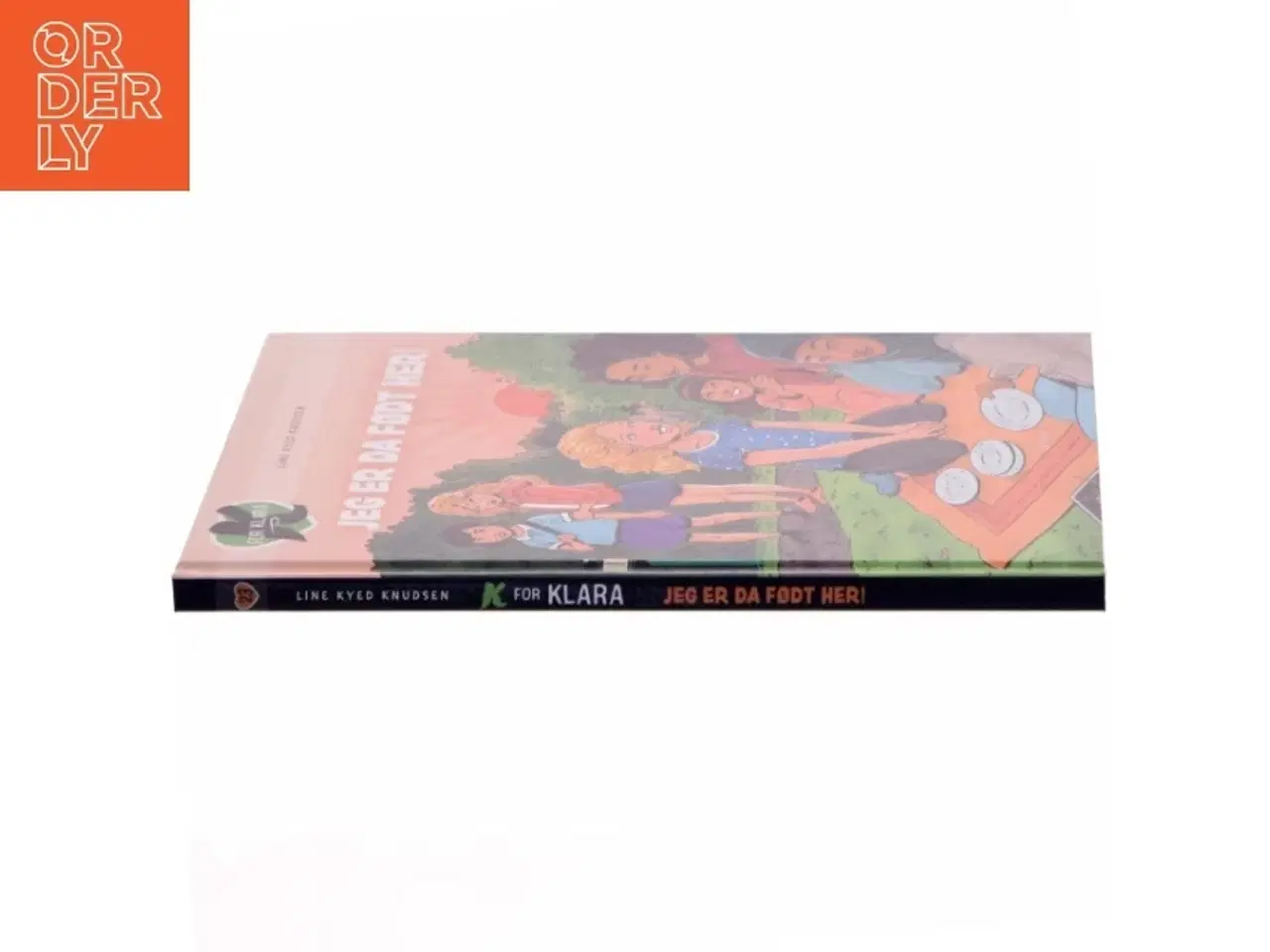Billede 2 - K for Klara, Jeg er da født her! af Line Kyed Knudsen (Bog)