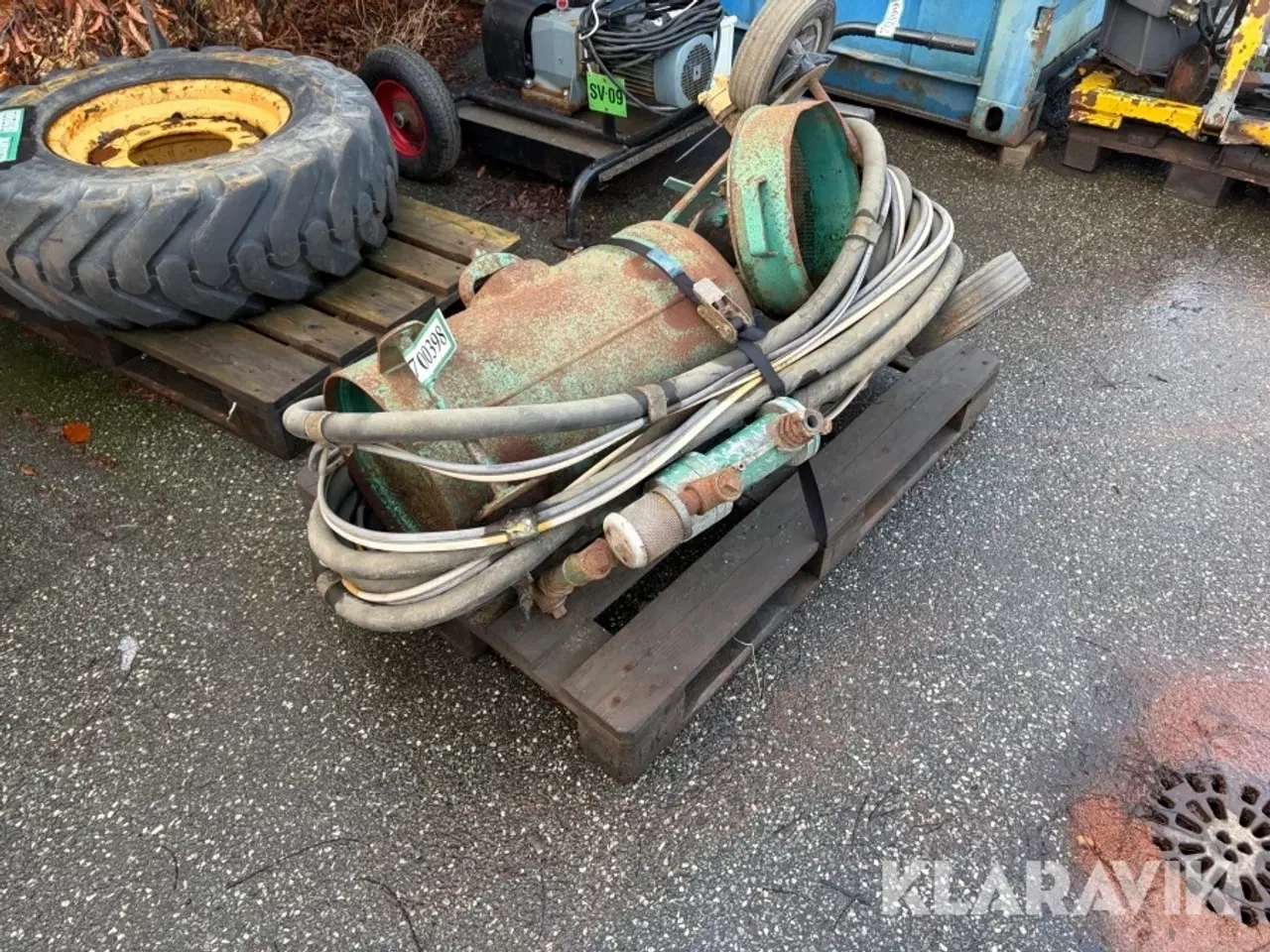 Billede 1 - Tryk-sandblæser