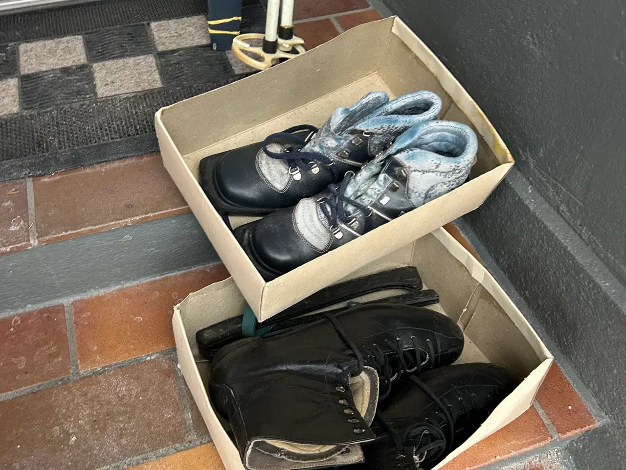 Billede 2 - Kunstskøjter sorte , langrendski 