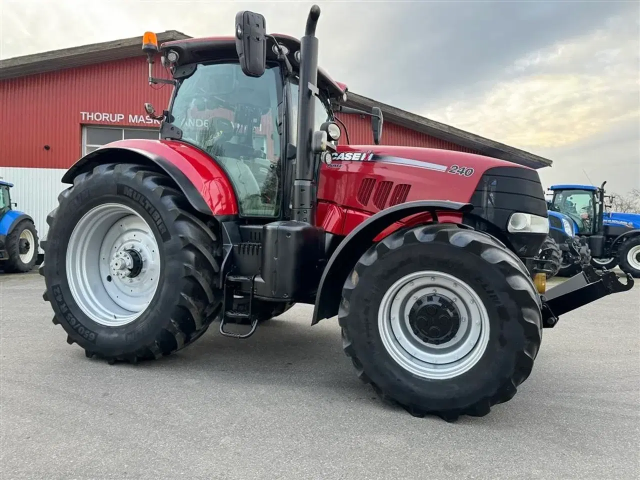 Case IH Puma 240 CVX KUN 3800 TIMER! MED FRONT PTO OG AUTOSTYRING