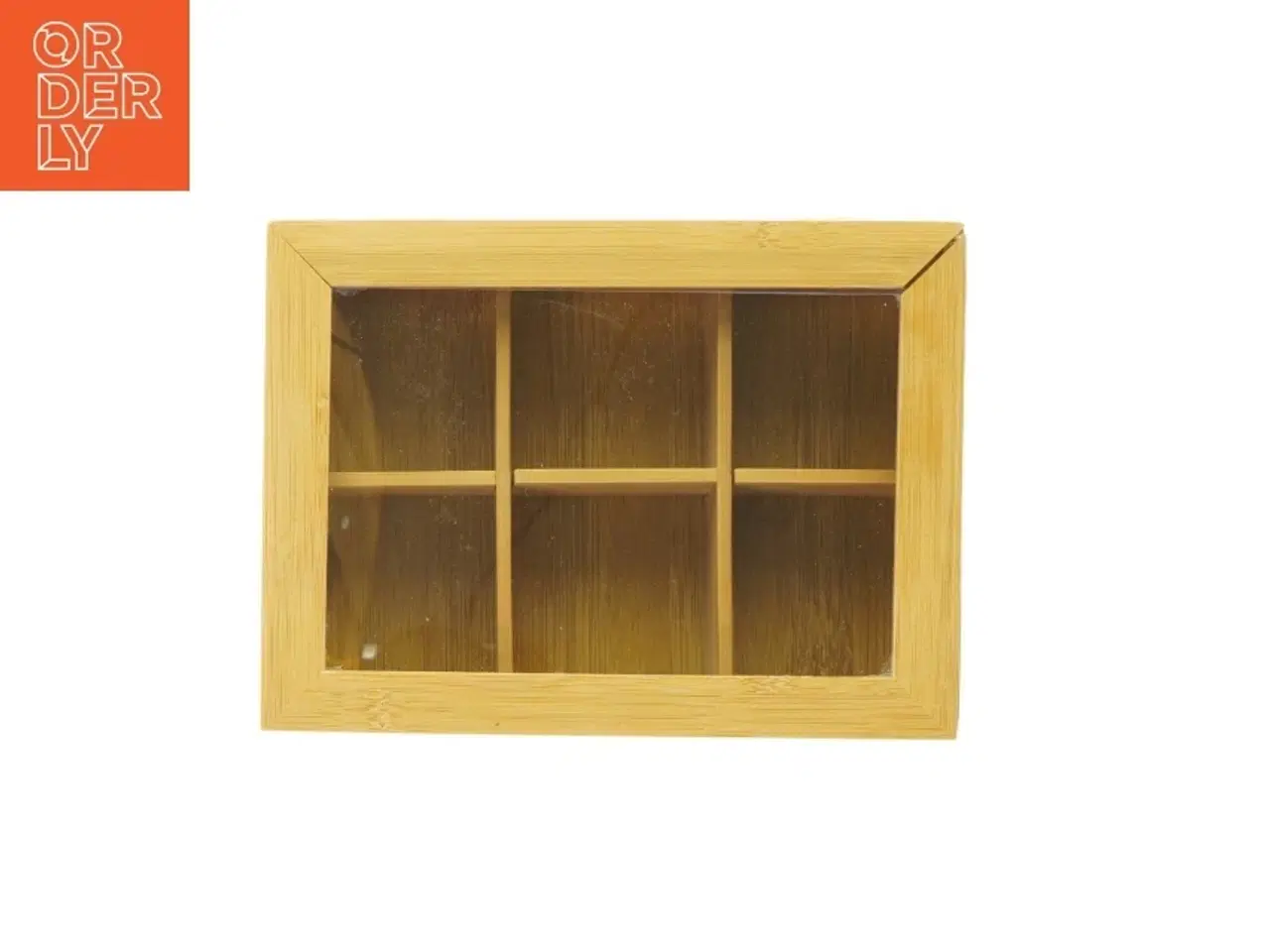 Billede 3 - Opbevaringskasse med glaslåg (str. 22x16 cm)