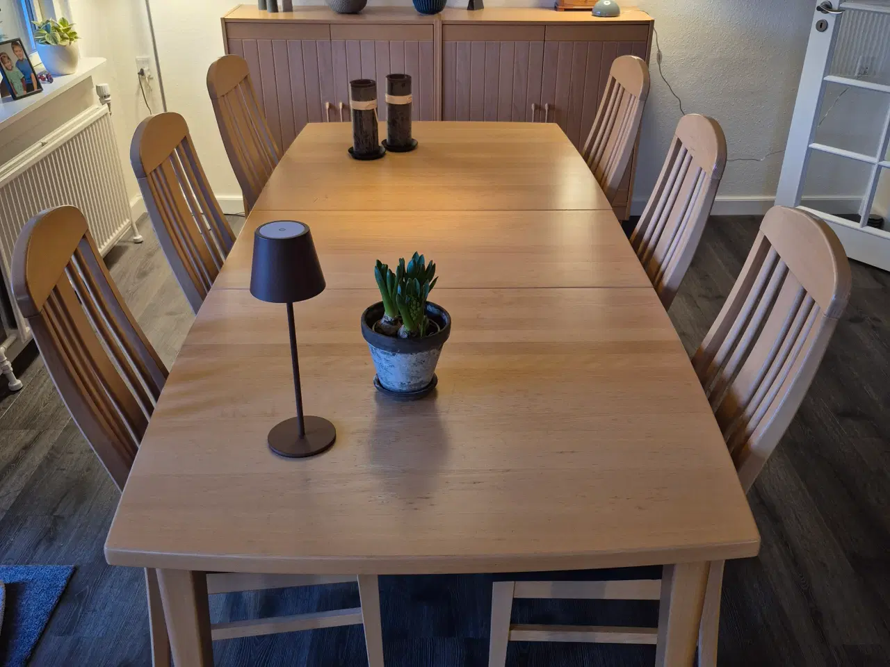 Billede 6 - Spisebord med 6 stole