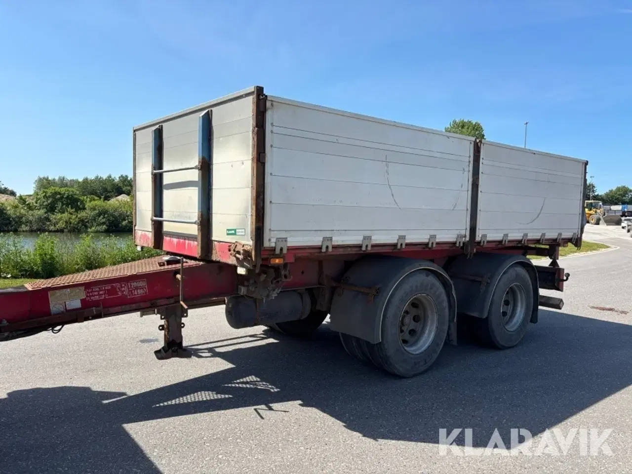 Billede 2 - Alu Tip kærre Dapa 20000 t