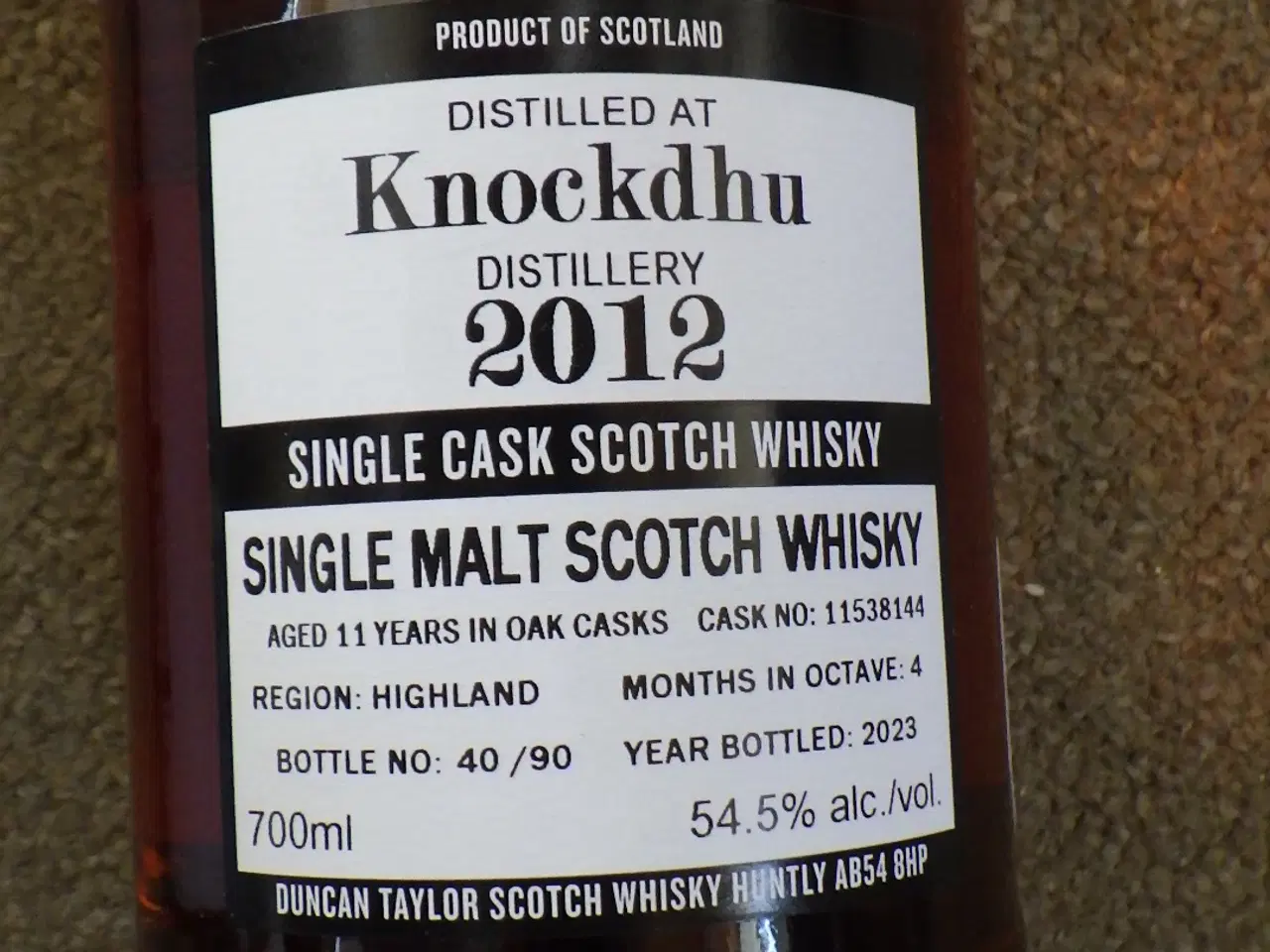 Billede 3 - Whisky The Octave fra Knockdhu 2012 