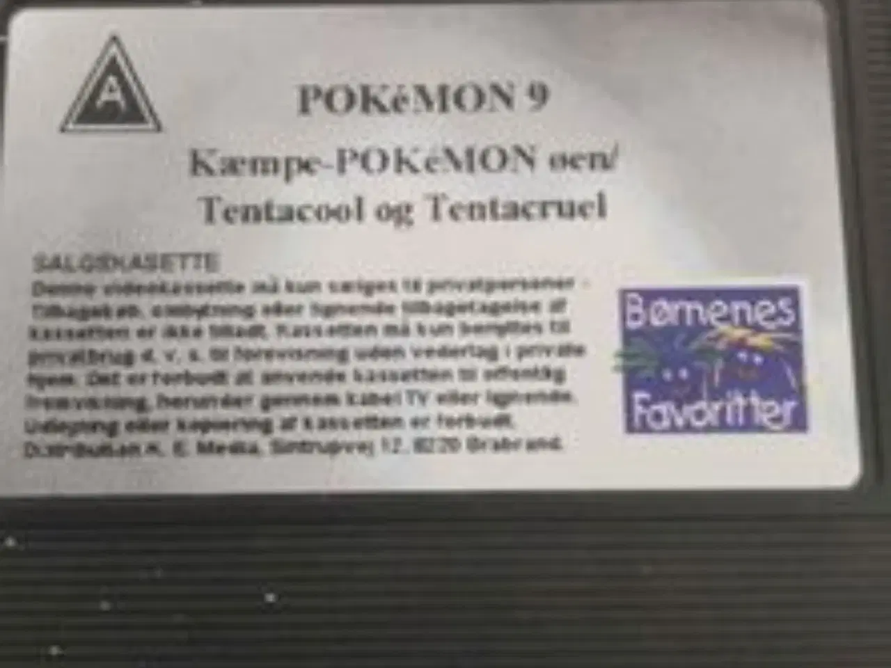Billede 4 - Pokemon kæmpe-pokemon øen. VHS 9