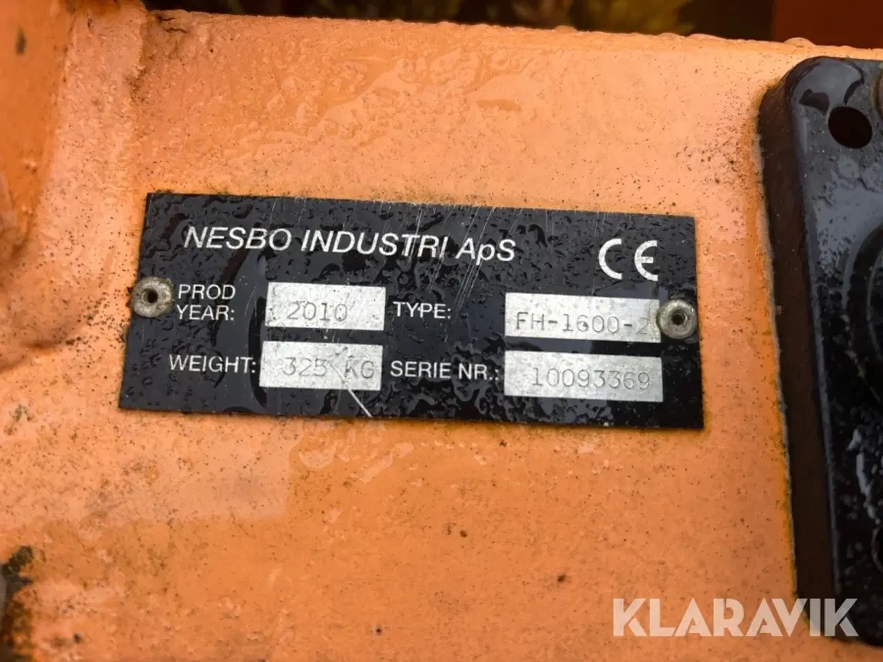 Billede 8 - Hydraulisk kost Nesbo FH-1600