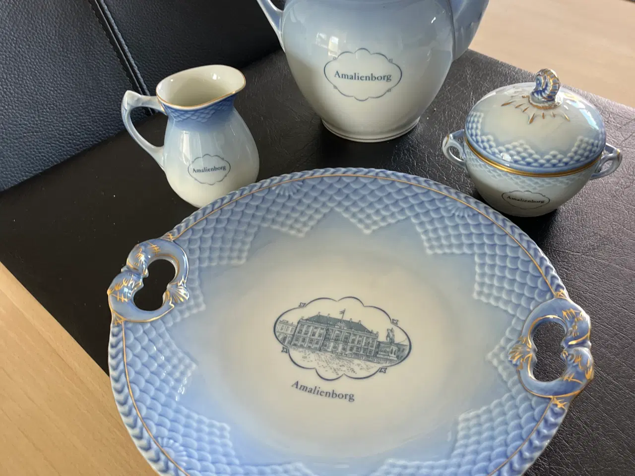 Billede 4 - Stel med slotte kaffekande, sukkerskål, og kande  