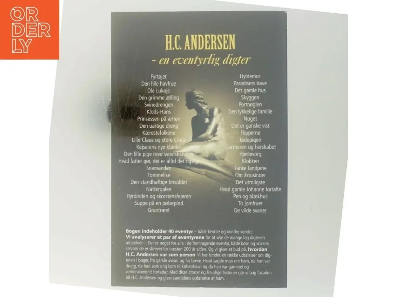 Billede 3 - H.C. Andersen - en eventyrlig digter af Jørgen Skjerk (Bog)