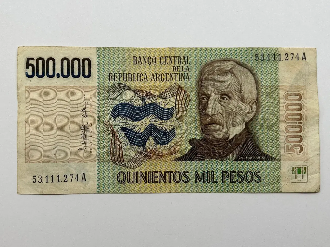 Billede 1 - 500.000 Pesos Argentina