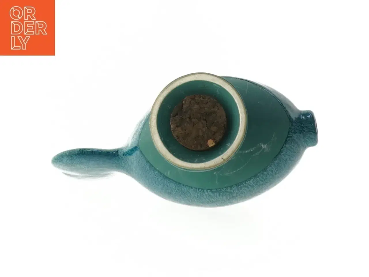 Billede 5 - Keramisk fisk sparegris fra K&#228;hler (str. 15 cm)