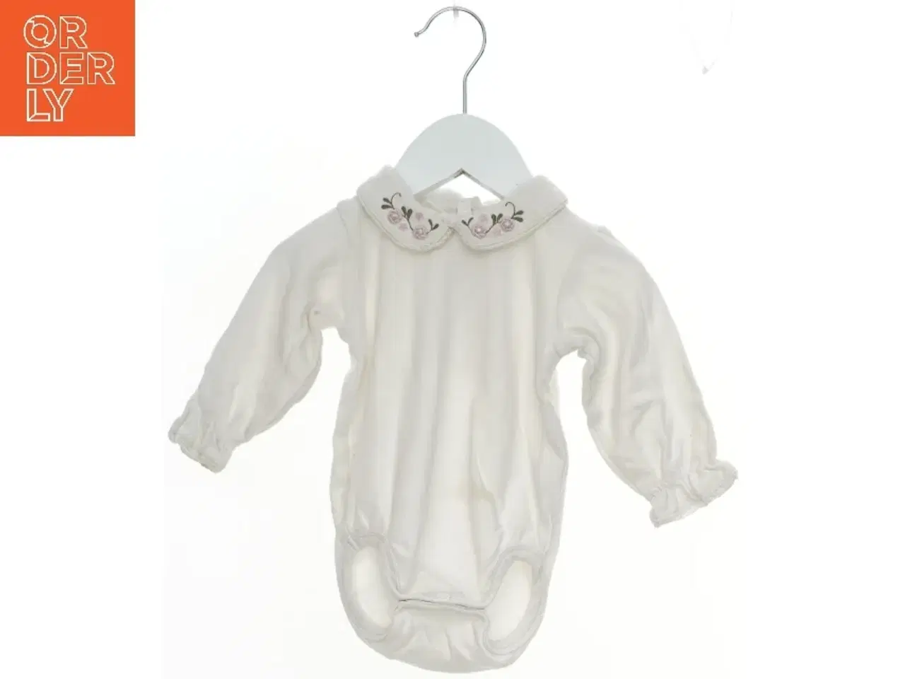 Billede 1 - Baby bodystocking med blomsterdetaljer fra H&M (str. 68)