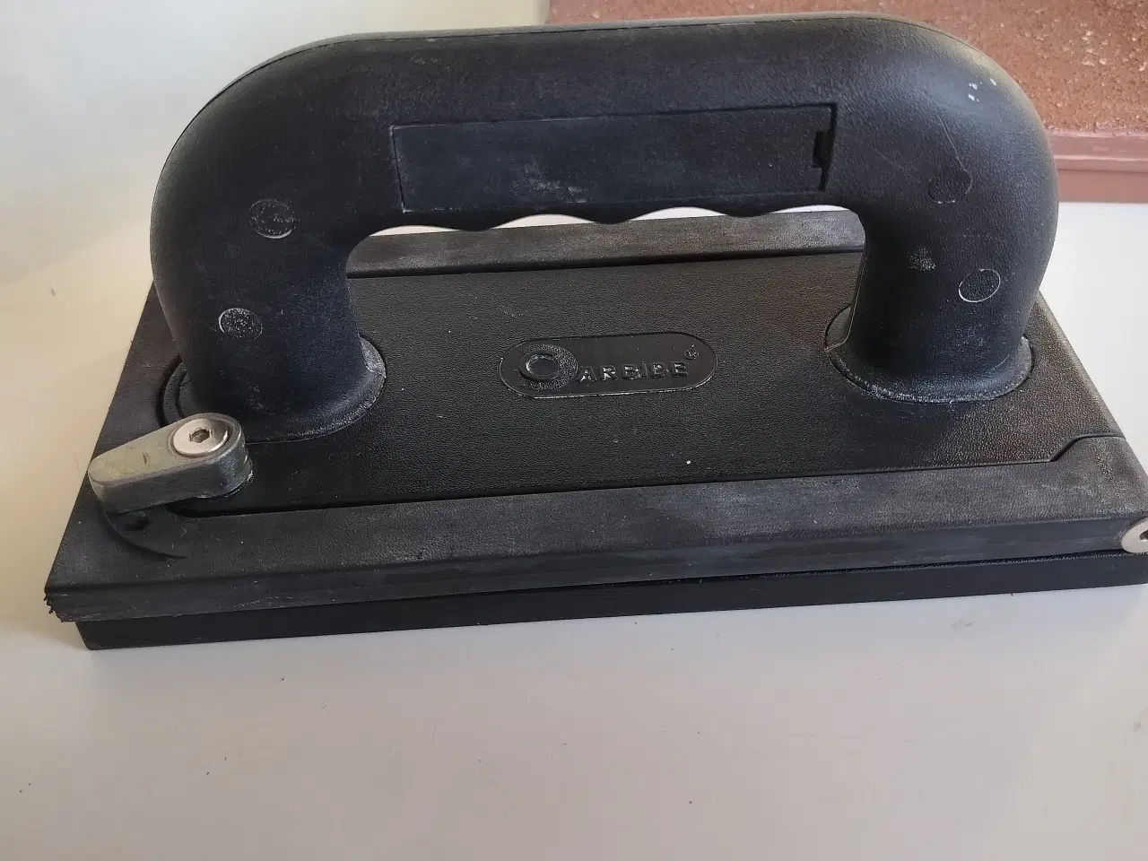 Billede 1 - Carbide 20 x 10 slibebræt og 2 stk slibeplader en 