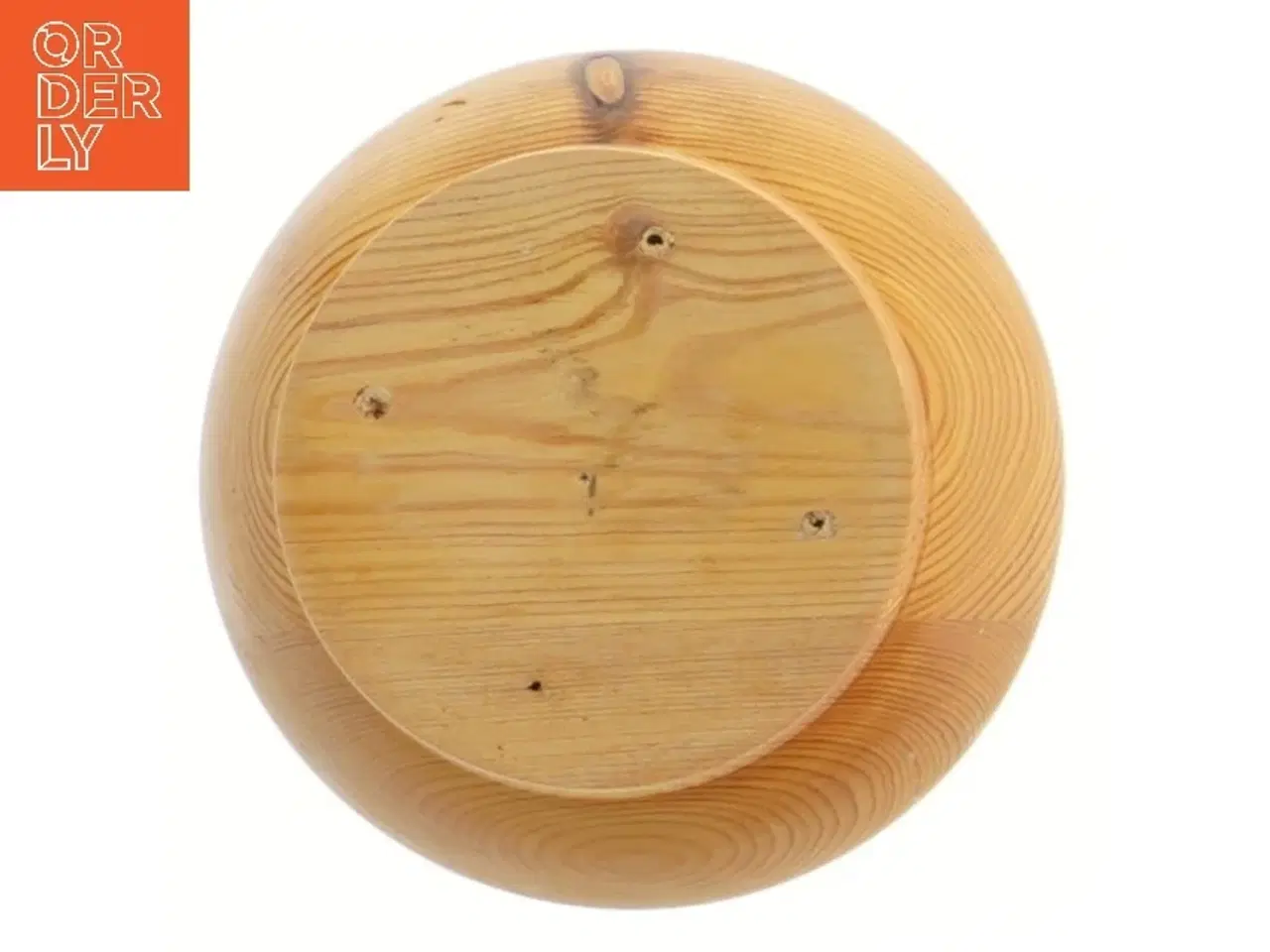 Billede 2 - Træ lysestage (str. 19 cm)