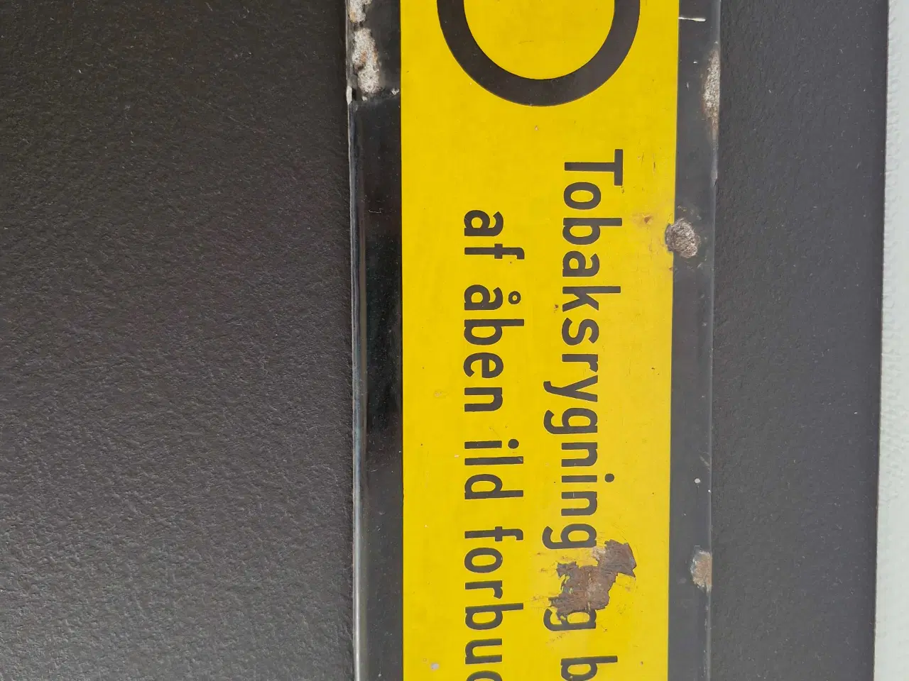 Billede 1 - Emaljeskilt 