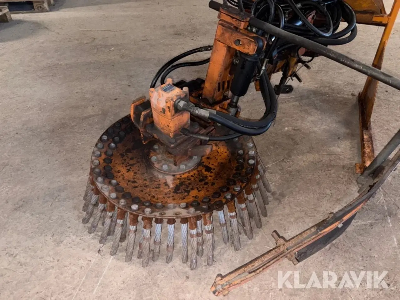 Billede 4 - Hydraulisk ukrudtsbørste HWH Ø: 75 cm.