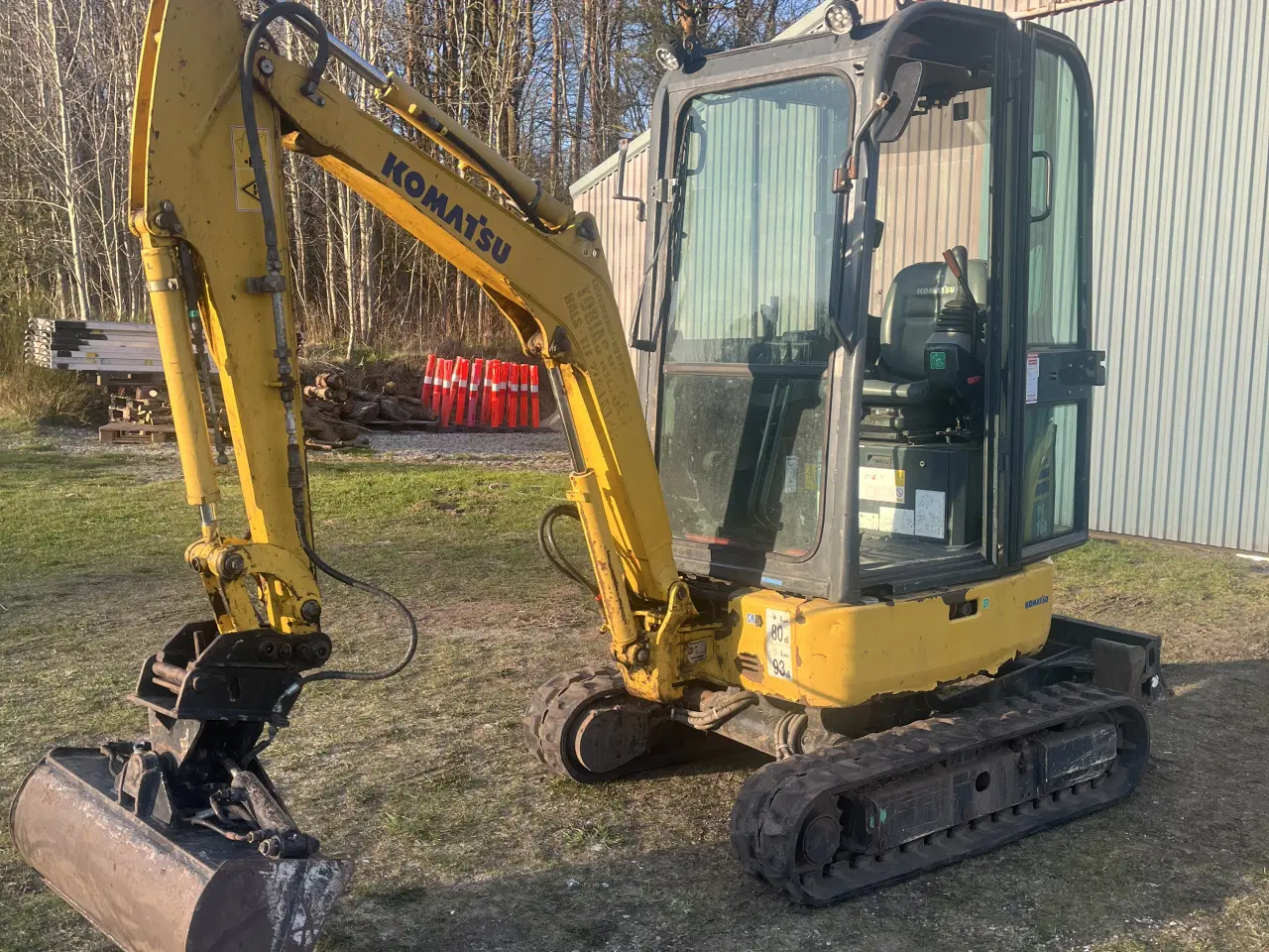 Billede 3 - Komatsu Minigravef 