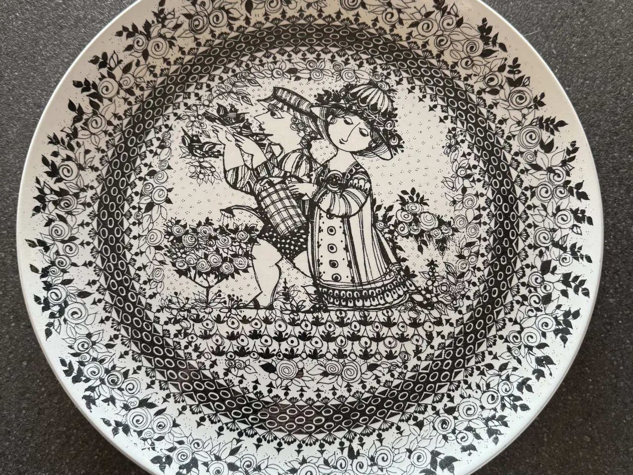 Billede 3 - Bjørn Wiinblad ø35 årstid tallerkner