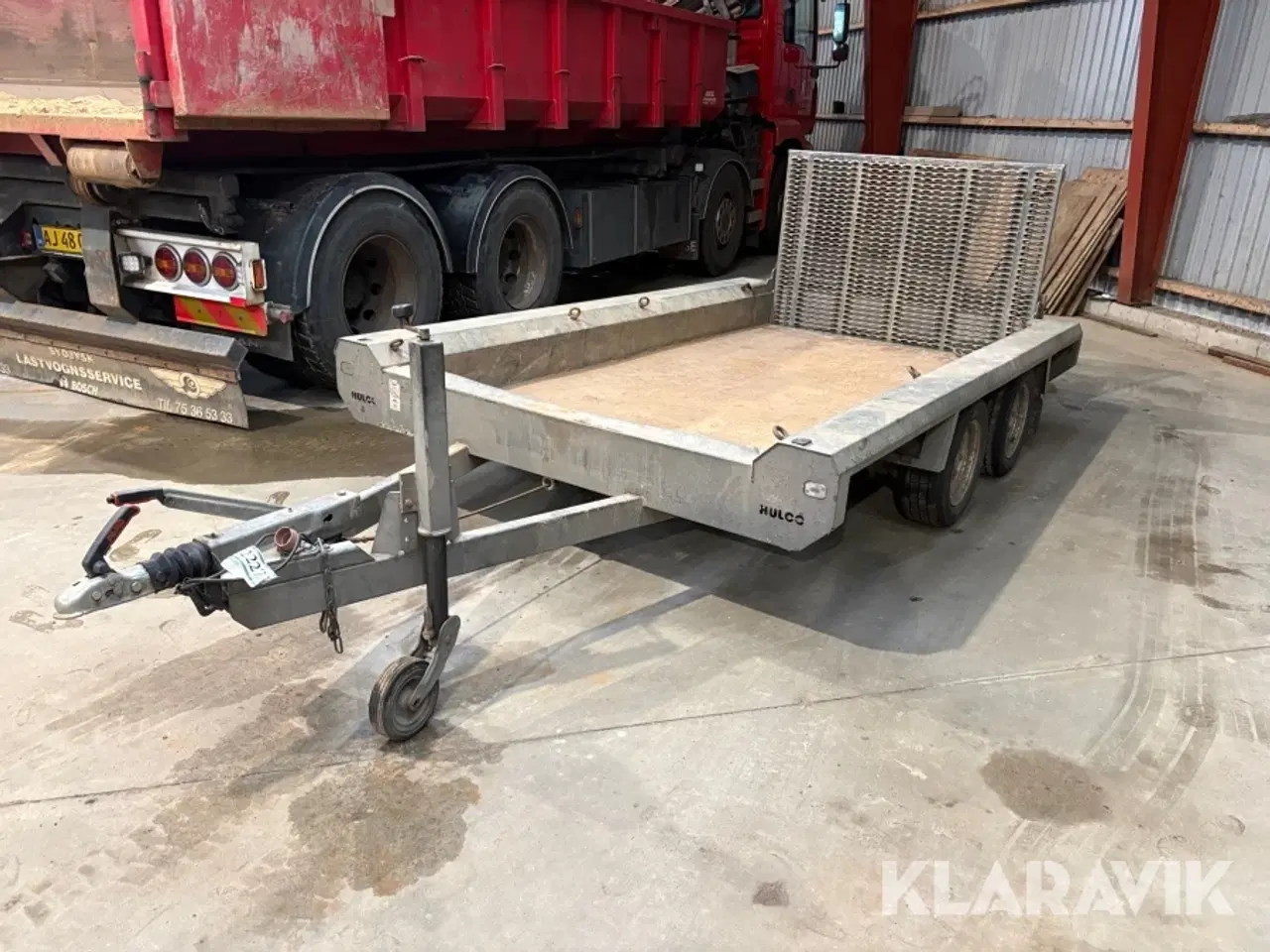 Billede 1 - Maskintrailer Hulco Terrax-2