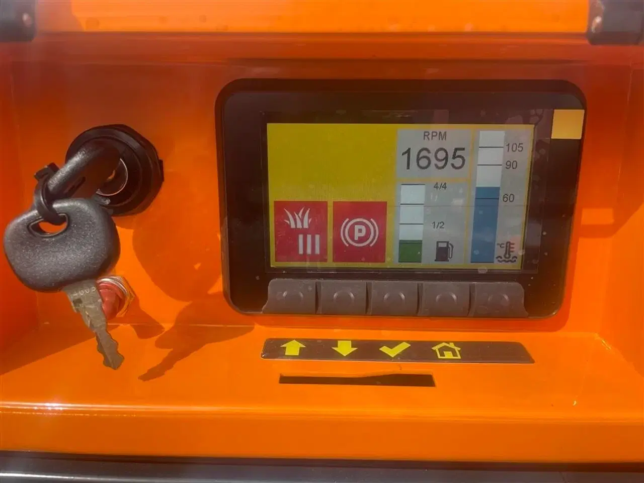 Billede 9 - Energreen RoboEVO Inkl. 130cm slagleklipper og Warn el-spil