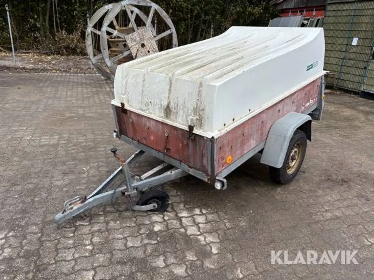 Billede 1 - Trailer Brenderup 500 kg Glasfiberlåg