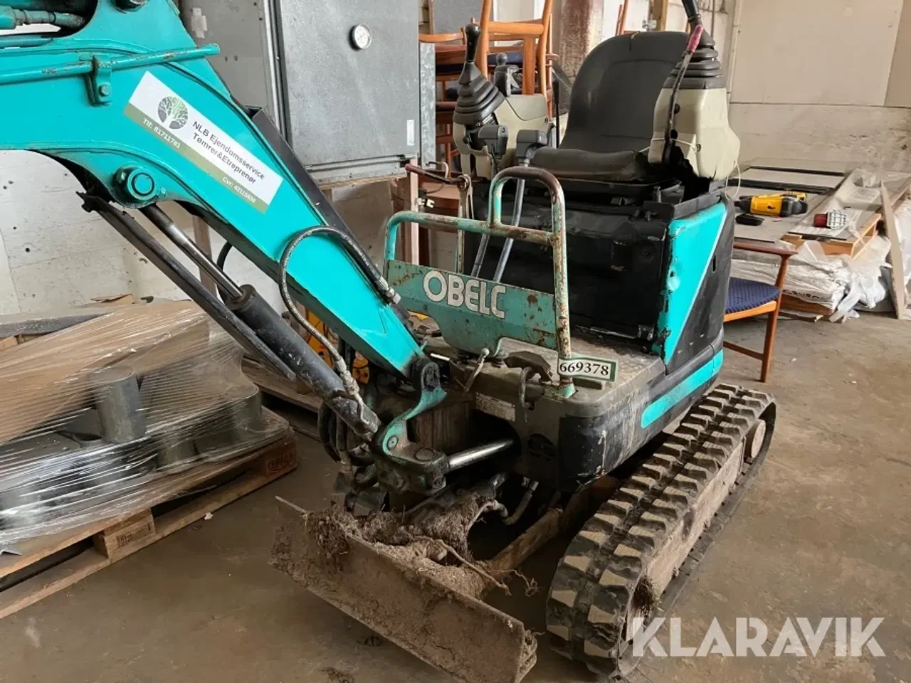 Billede 3 - Gravemaskine Kobelco SK09SR