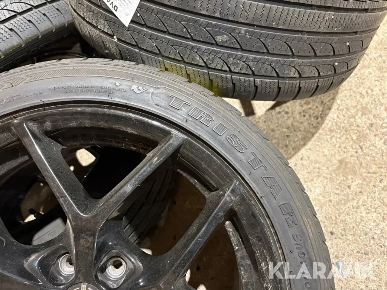 Billede 7 - Dæk med alufælge Tristar Ice-plus -4 stk