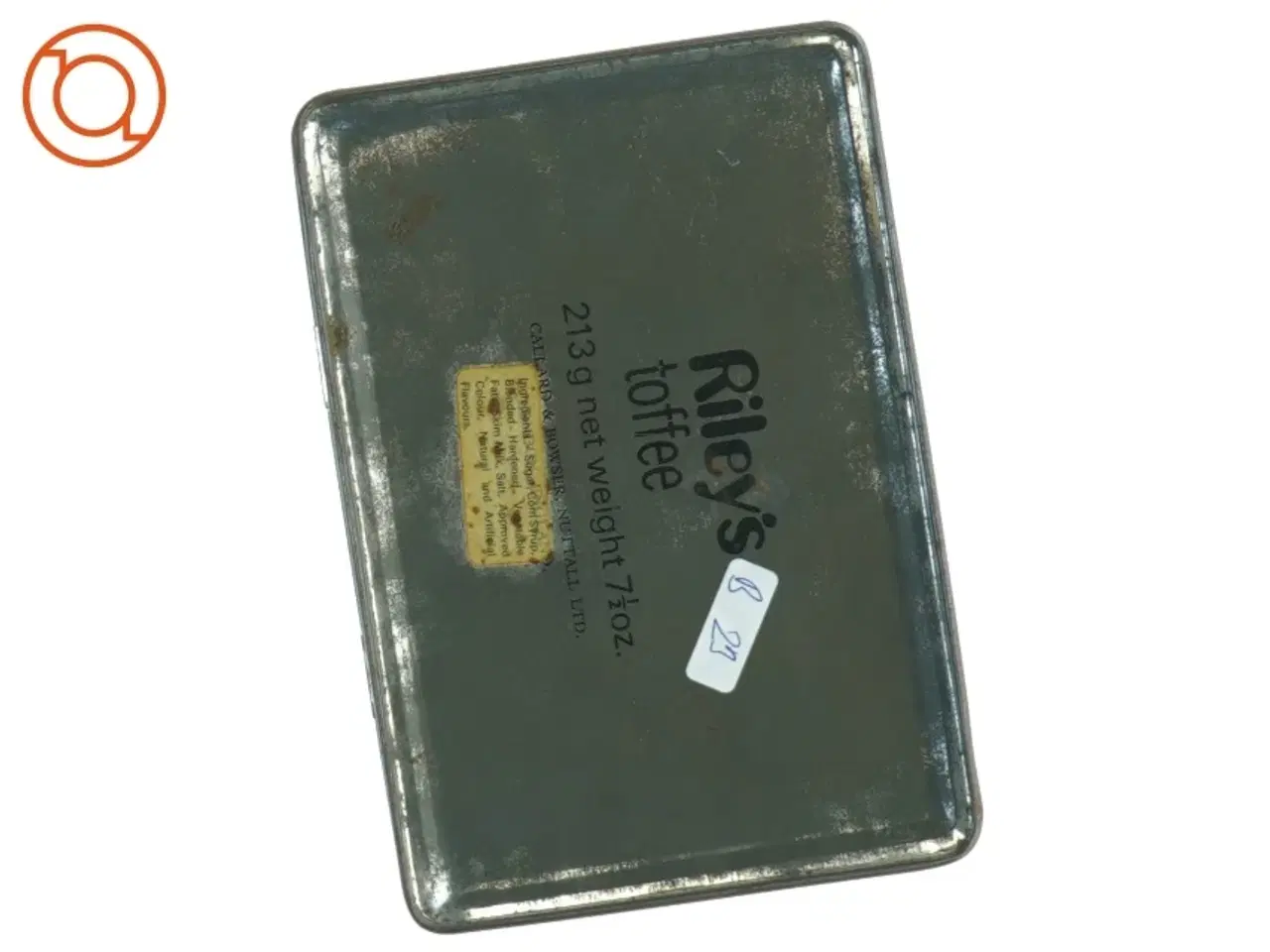 Billede 6 - Dekoteret metal æske (str. 17 x 12 x 5 cm)