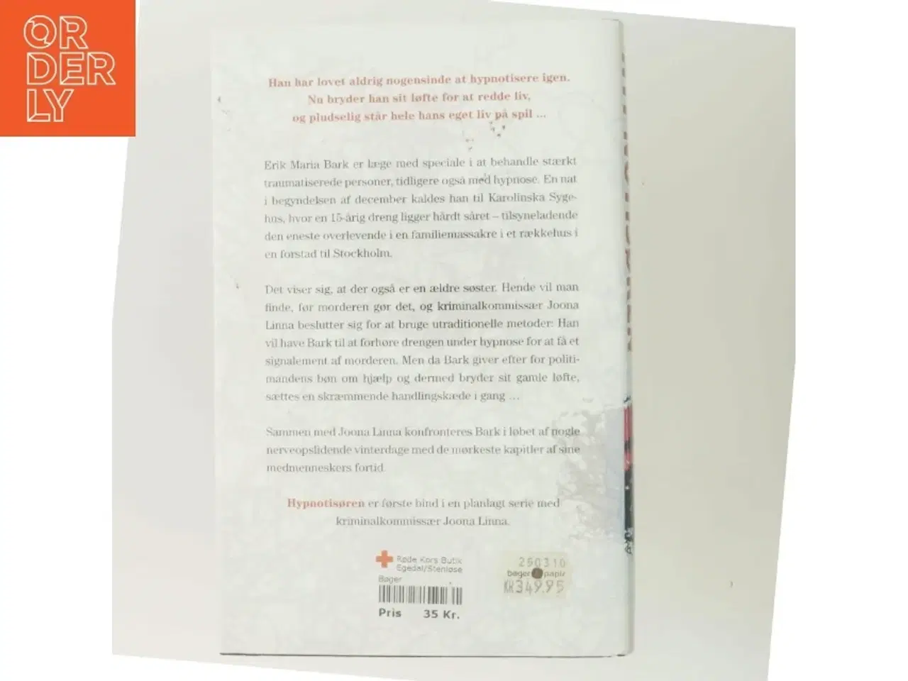 Billede 3 - Hypnotisøren af Lars Kepler (Bog)