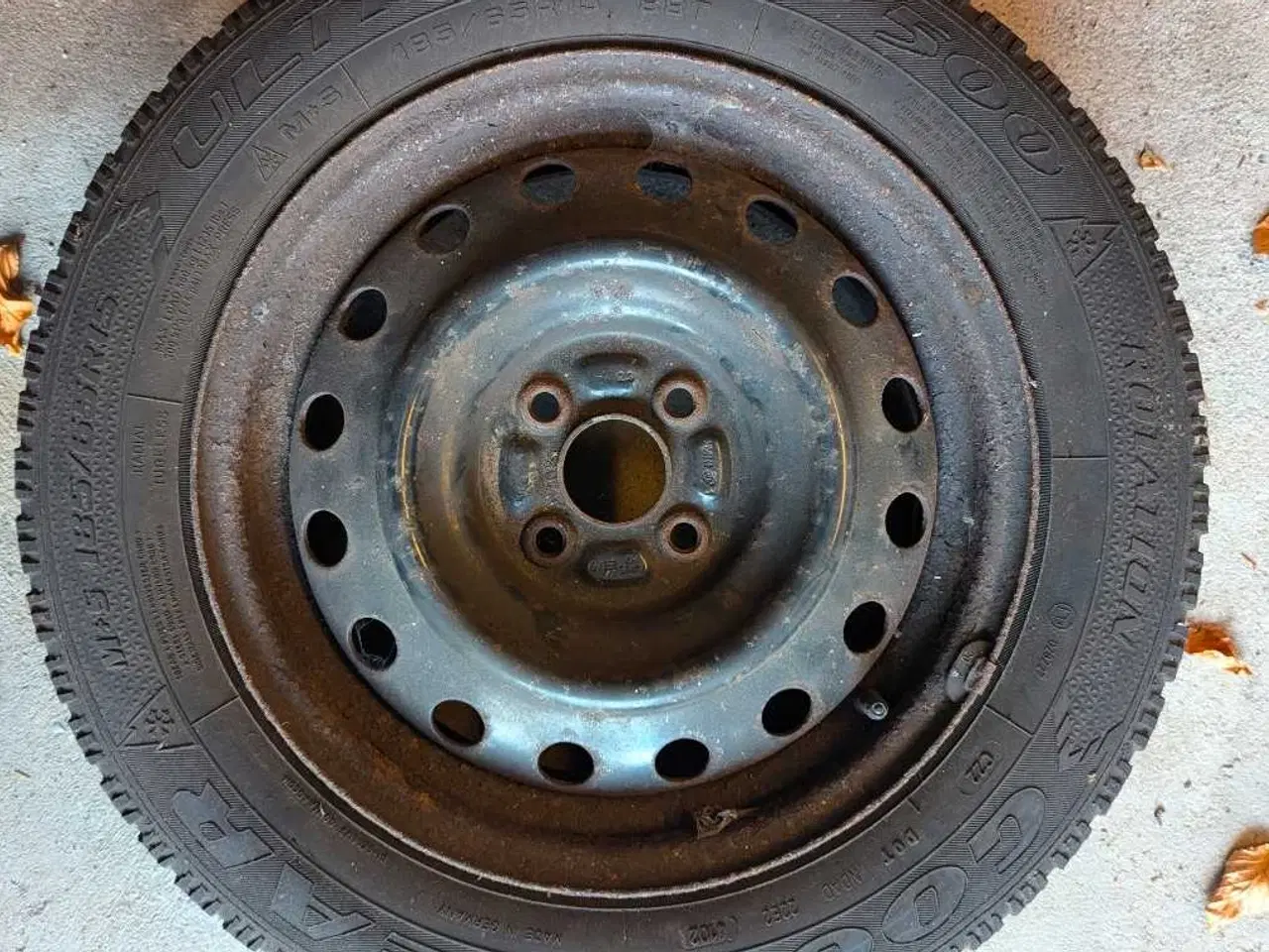 Billede 2 - 4 vinterdæk på stålfælge 