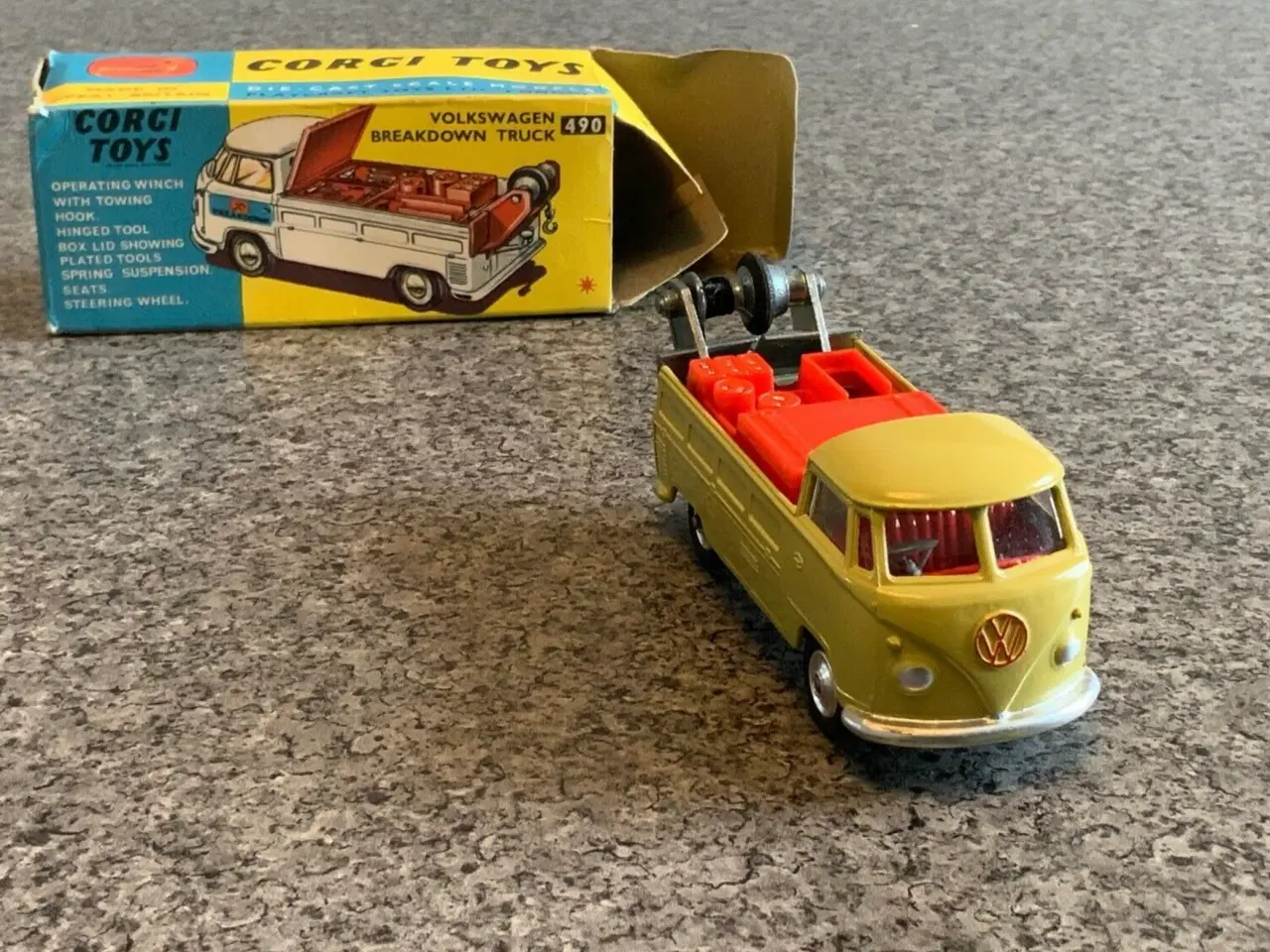 Billede 2 - Corgi Toys No. 490 Volkswagen Breakdown Truck
