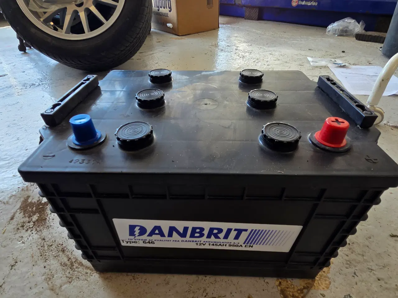 Billede 1 - 12v 145ah traktor batteri 