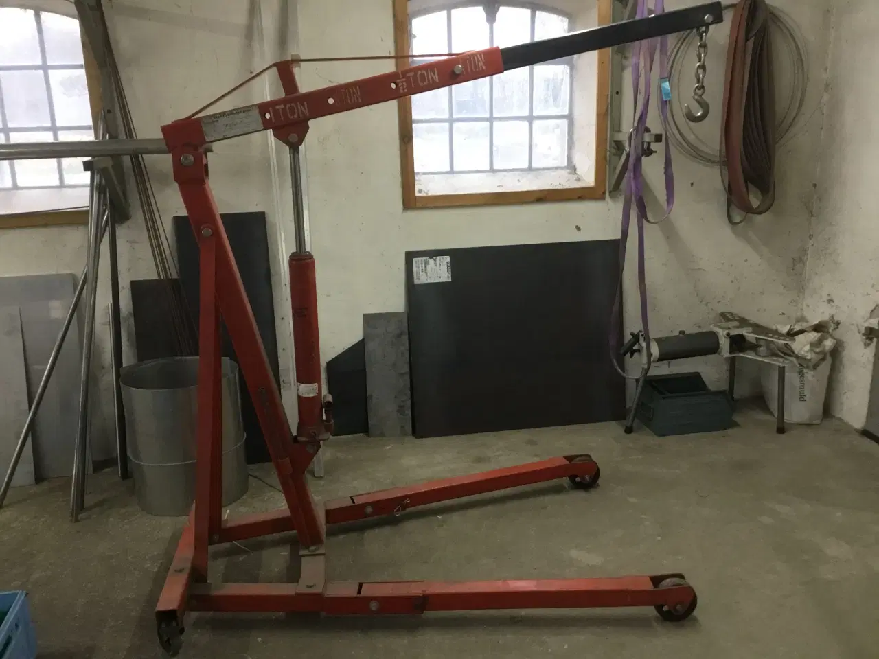 Billede 2 - Værkstedskran