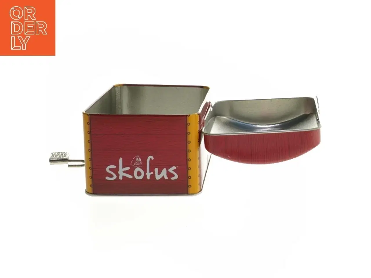 Billede 3 - Børne sparebøsse med lås fra Skofus (str. 7x12,5x9 cm)