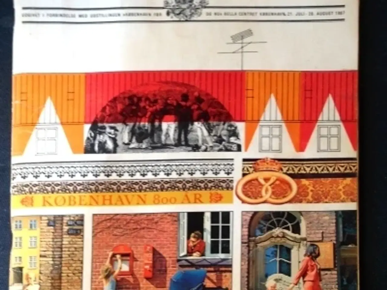 Billede 1 - Kjøbenhavn før og nu (Udstillingskatalog)