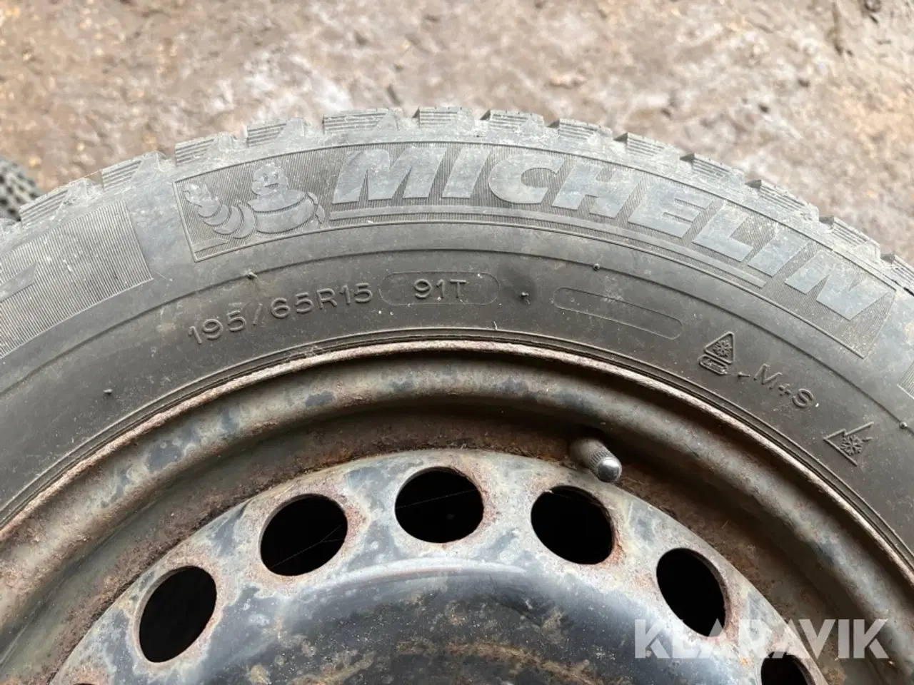 Billede 7 - Dæk med fælg Michelin - 4 styk