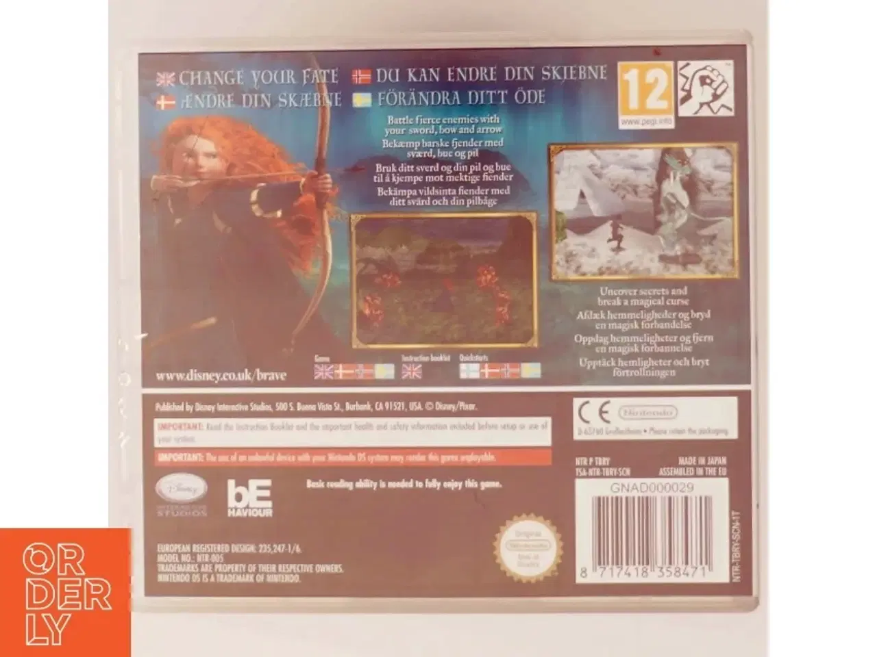 Billede 3 - Nintendo DS spil &#39;Brave&#39; fra Nintendo