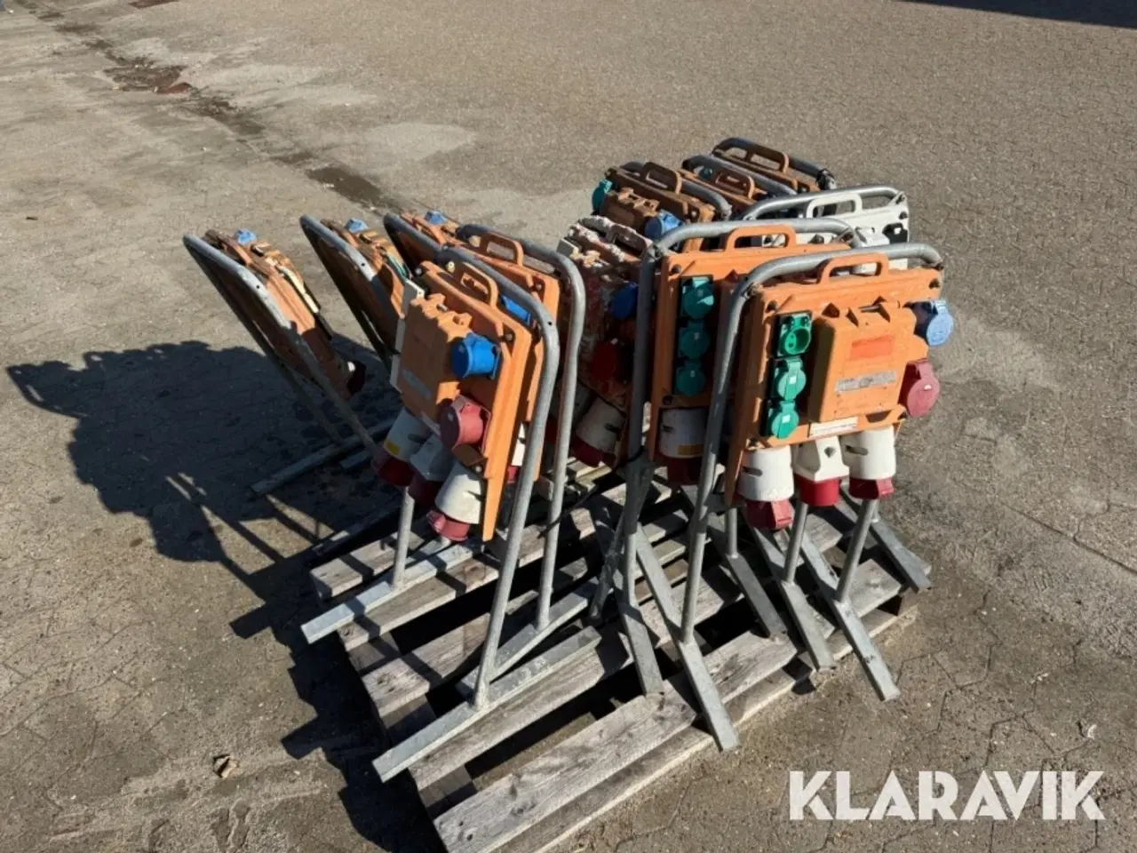 Billede 1 - Byggestrømstavler Bygg El 5074 12 styk