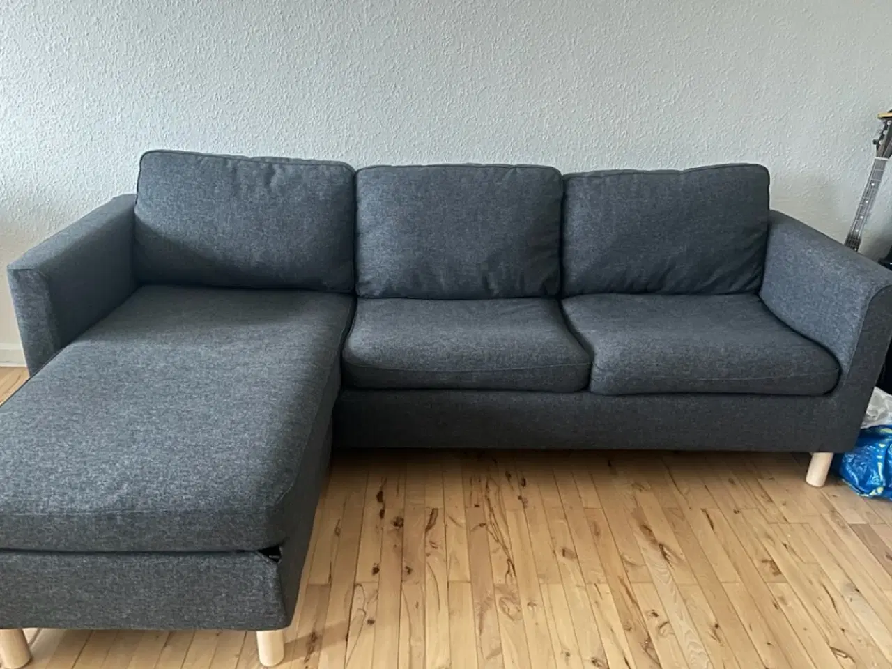 Billede 1 - Sofa med chaiselong 