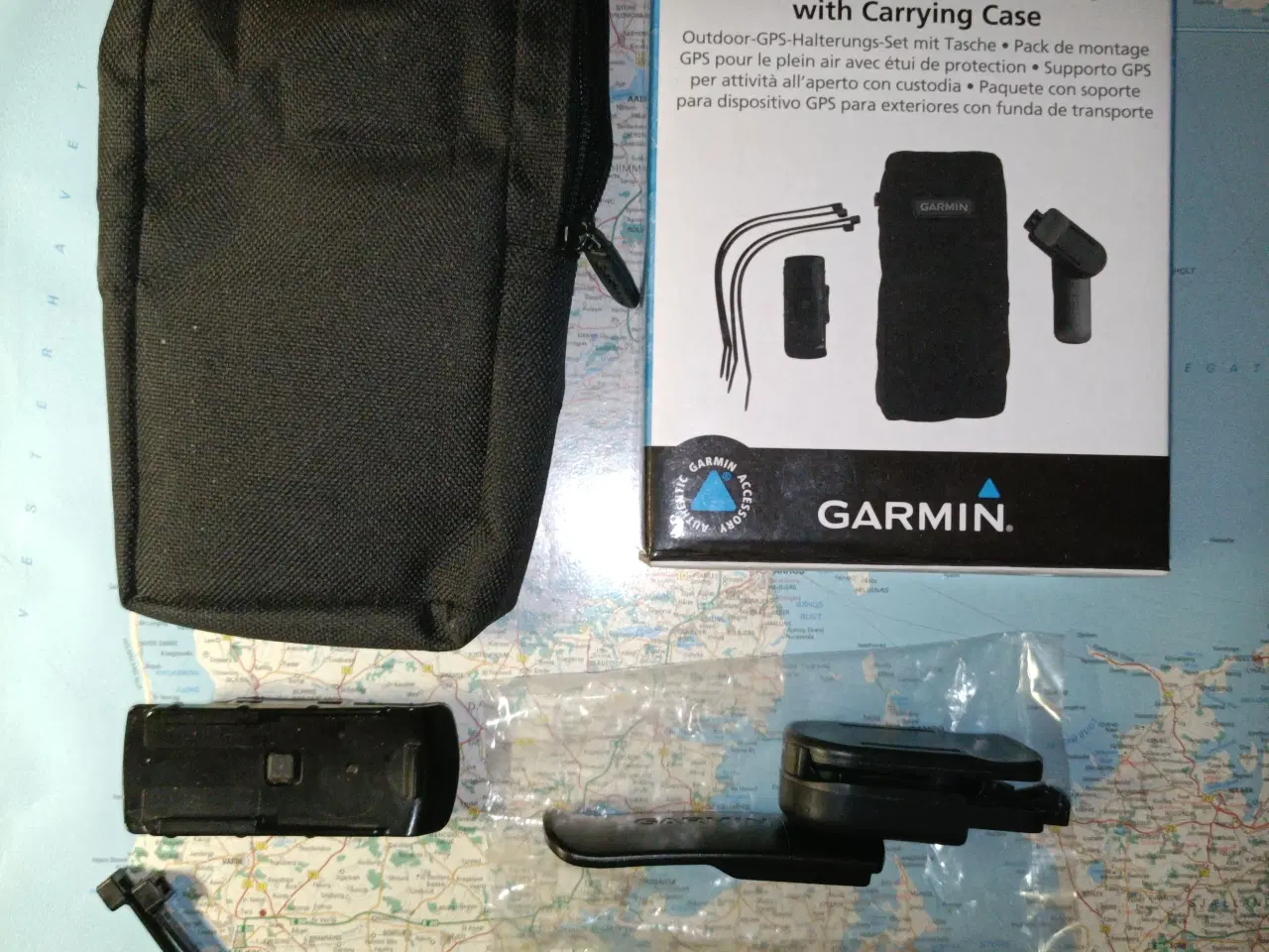 Billede 1 - garmin taske,bælte clips,cykel holder bundle