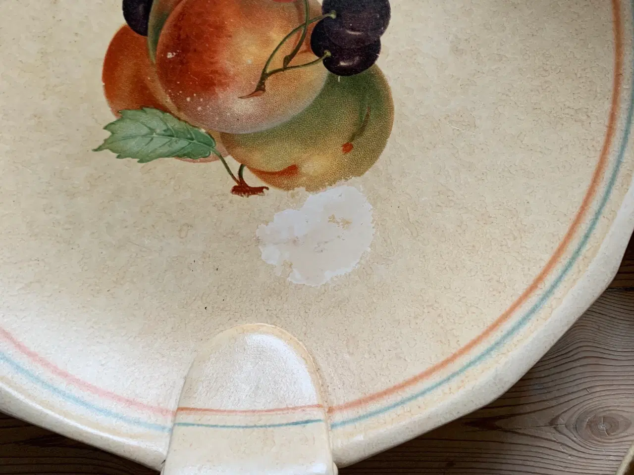 Billede 4 - Frugttallerkner og -fad i fajance