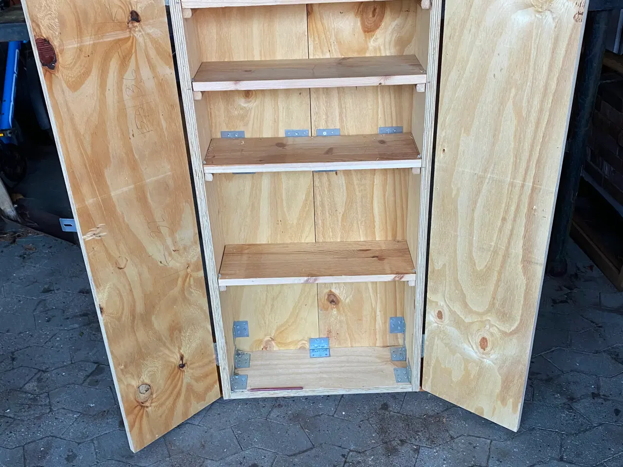 Billede 8 - Stål/træ arbejdsbord  