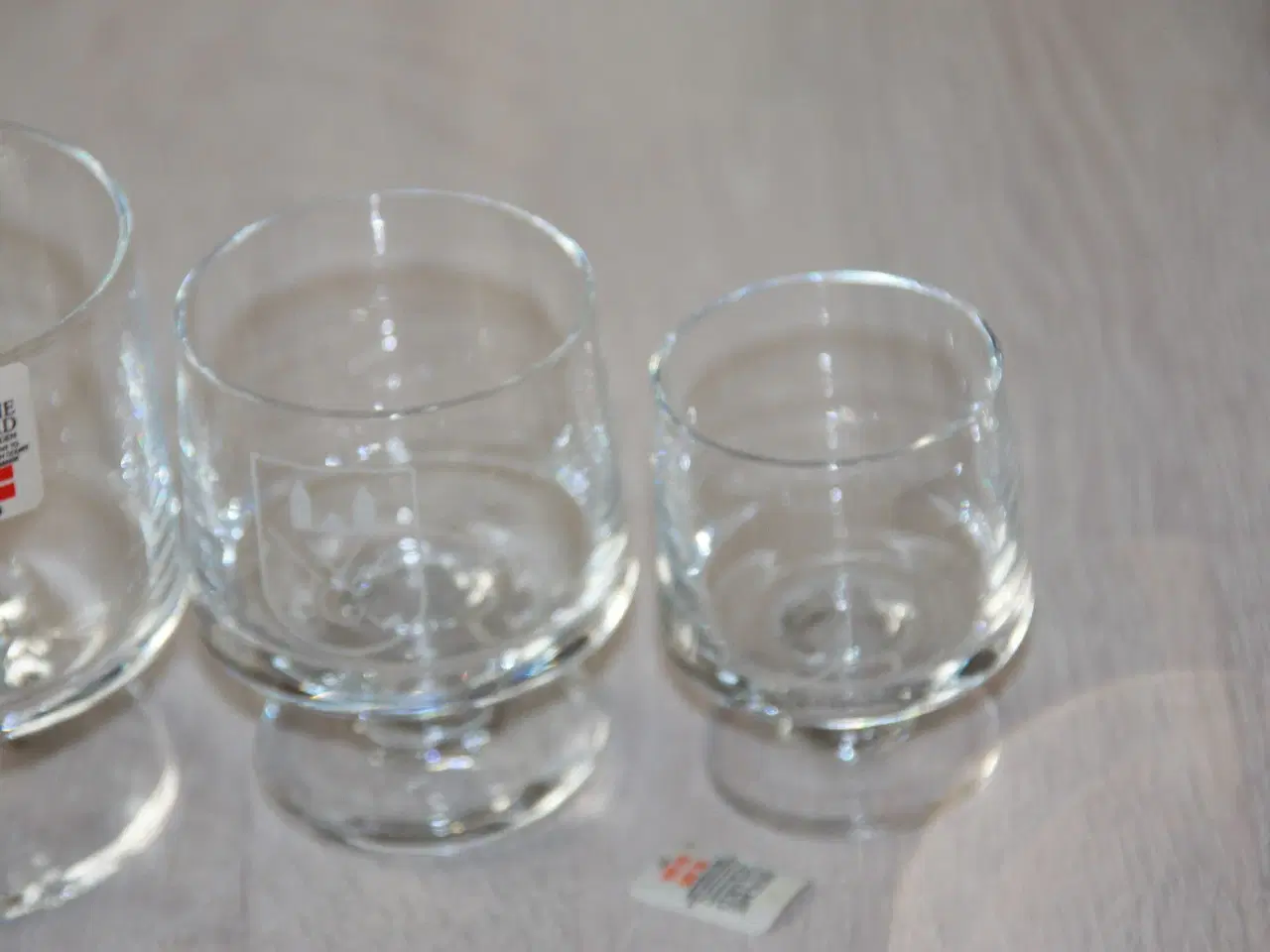 Billede 4 - 4 Holmegaard glas med golf logo