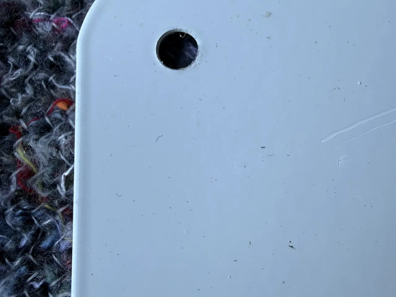 Billede 6 - 6 hvide Whiteboard/magnettavler m. hjørnehuller